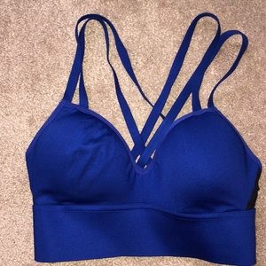 under armour strappy sports bra